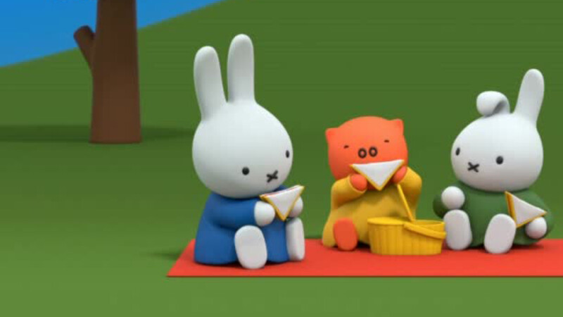 Nijntjes avonturen, groot en klein: Nijntje en de vlinder - Nijntje en